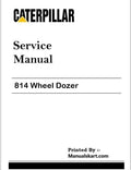 Caterpillar 814 Wheel Dozer Repair Service Pdf Manual
