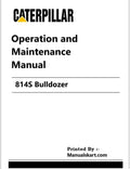 Caterpillar 814S Bulldozer Pdf Operation and Maintenance Manual