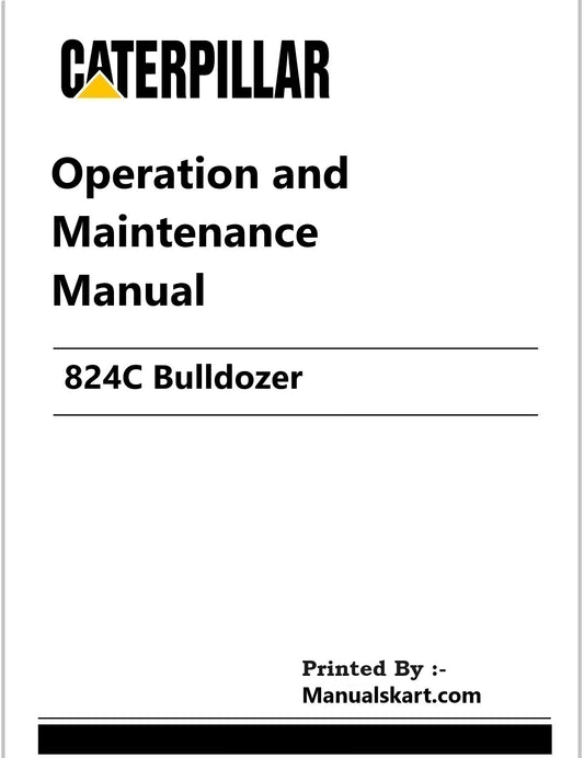 Caterpillar 824C Bulldozer Pdf Operation and Maintenance Manual 64G