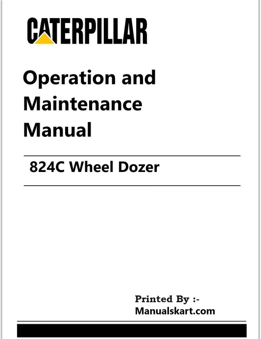 Caterpillar 824C Wheel Dozer Pdf Operation and Maintenance Manual 85X
