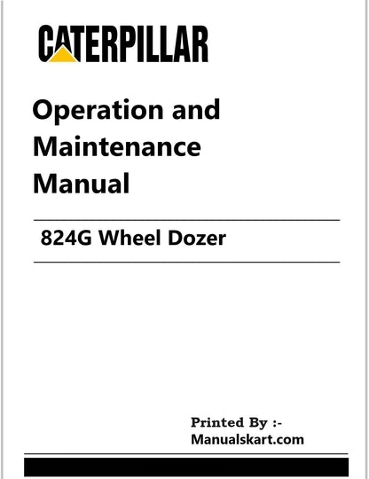 Caterpillar 824G Wheel Dozer Pdf Operation and Maintenance Manual 4SN