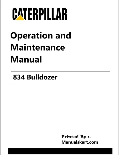 Caterpillar 834 Bulldozer Pdf Operation and Maintenance Manual 93G