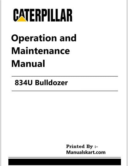 Caterpillar 834U Bulldozer Pdf Operation and Maintenance Manual 14B
