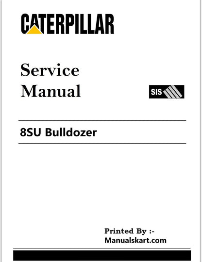Caterpillar 8SU Bulldozer Pdf Repair Service Manual