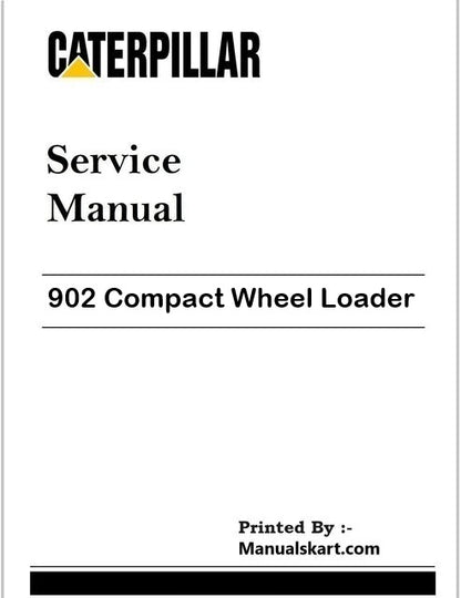 Caterpillar 902 Compact Wheel Loader Repair & Service Pdf Manual 7ES