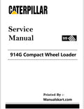 Caterpillar 914G Compact Wheel Loader Pdf Repair Service Manual