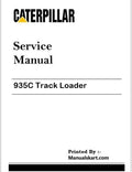 Caterpillar 935C Track Loader Repair Service Pdf Manual