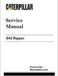 Caterpillar 943 Ripper Repair Service Pdf Manual