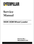 Caterpillar 950K OEM Wheel Loader Repair Service Manual Pdf