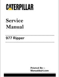 Caterpillar 977 Ripper Repair Service Pdf Manual