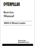 Caterpillar 980G II Wheel Loader Repair & Service Manual Pdf