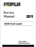 Caterpillar 983B Track Loader Pdf Repair Service Manual 58X