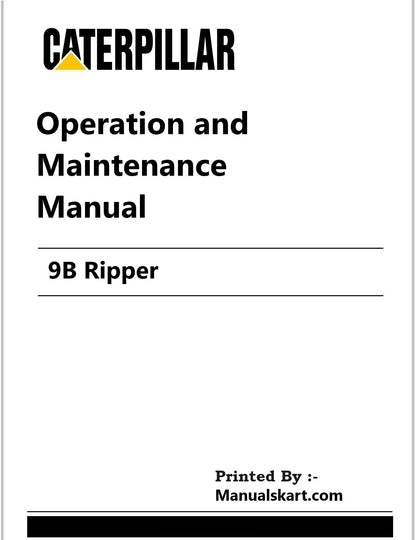 Caterpillar 9B Ripper Pdf Operation and Maintenance Manual
