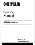 Caterpillar 9SU Bulldozer Repair Service Pdf Manual