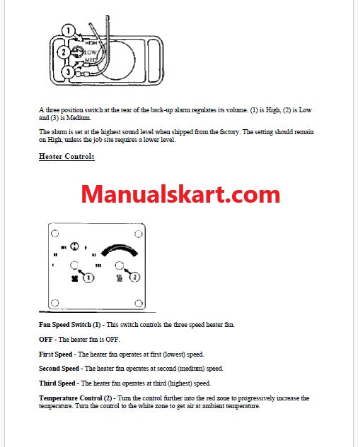 Caterpillar 242B Skid Steer Loader Pdf Operation and Maintenance Manual BXM