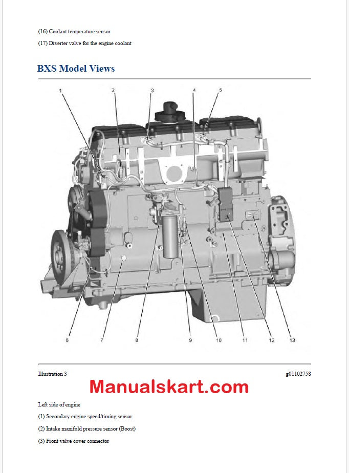 Service C15 Engine C15 Caterpillar Truck Engine Repair Service Manual 6NZ