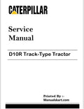 Caterpillar D10R Track-Type Tractor Repair Service Pdf Manual