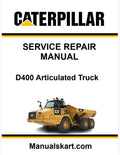 Caterpillar D400 Articulated Truck Pdf Repair Service Manual 1MD