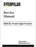 Caterpillar D5H XL Track-Type Tractor Repair Service Pdf Manual