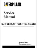 Caterpillar D7R SERIES Track-Type Tractor Repair Service Pdf Manual