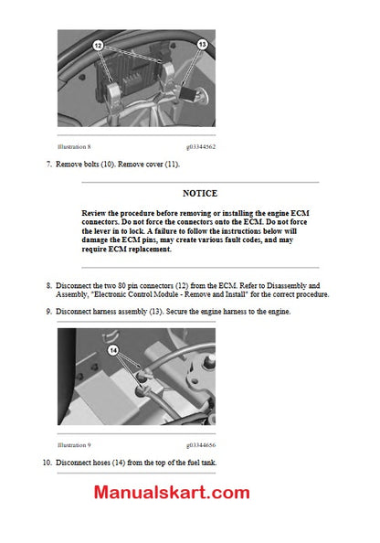 Caterpillar Excavator Pdf Repair Service Manual
