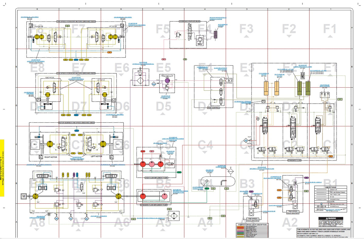 725c Caterpillar 725C OEM Articulated Truck Pdf Schematic Wiring Diagram ...
