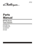 Caterpillar MT735, MT745, MT755, MT765 Challenger Parts Catalog Manual