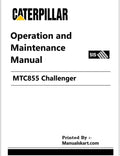 Caterpillar MTC855 Challenger Pdf Operation and Maintenance Manual 818