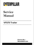 Caterpillar VFS70 Trailer Pdf Repair & Service Manual 7XN