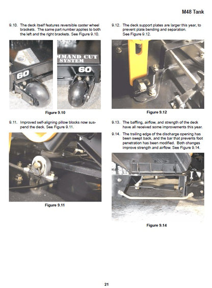 Cub Cadet Commercial M48 Tank Mower Pdf Repair Service Manual 3