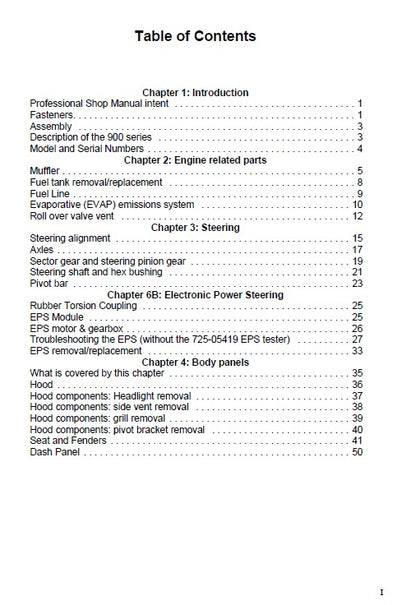 Cub Cadet LTX Series Riding Tractors Pdf Repair Service Manual 2
