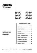 Fait Trattori 55-90, 60-90, 70-90, 80-90, 90-90, 100-90 Tractor Pdf Service Manual