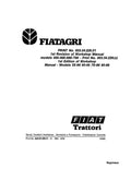 Fiat 466, 55-66 (DT), 566, 60-66, 65-66, 666, 70-66, 766, 80-66 (DT) Tractors Pdf Repair Service Manual (06910068)