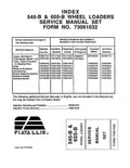 Fiat 545B and 605B Wheeled Loaders Pdf Repair Service Manual (73061032)