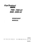 Fiat 780, 780DT, 880, 880-5, 880DT, 880DT-5, 980 and 980DT Tractors Pdf Repair Service Manual (06910052-53)