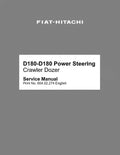 Fiat DC180 and DC180PS Power Steering Crawler Dozers Pdf Repair Service Manual (60402274)