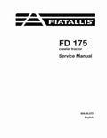 Fiat FD175 Crawler Tractors Pdf Repair Service Manual (60406572)