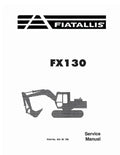 Fiat Fiat FX310 Crawler Excavators Pdf Repair Pdf Repair Service Manual (60406759)