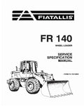 Fiat FR140 Wheeled Loaders Pdf Repair Service Manual (75314894)