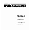 Fiat FR220.2 Wheeled Loaders Pdf Repair Service Manual (60402209)
