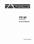 Fiat FR90 Wheeled Loaders Pdf Repair Service Manual (60402203)