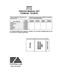 Fiat FT110 Backhoe Loaders Pdf Repair Service Manual (75128707)