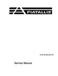 Fiat FX250 Crawler Excavators Pdf Repair Service Manual (60406757)
