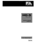 Fiat HD-5 Crawler Tractors Pdf Repair Service Manual (70626144)