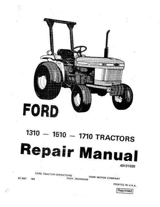 ford-1310-1510-and-1710-tractors-pdf-repair-service-manual-40131020-se4301