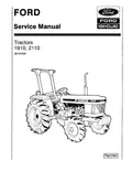 Ford 1910 and 2110 Tractors Pdf Repair Service Manual (40191020-SE4370)