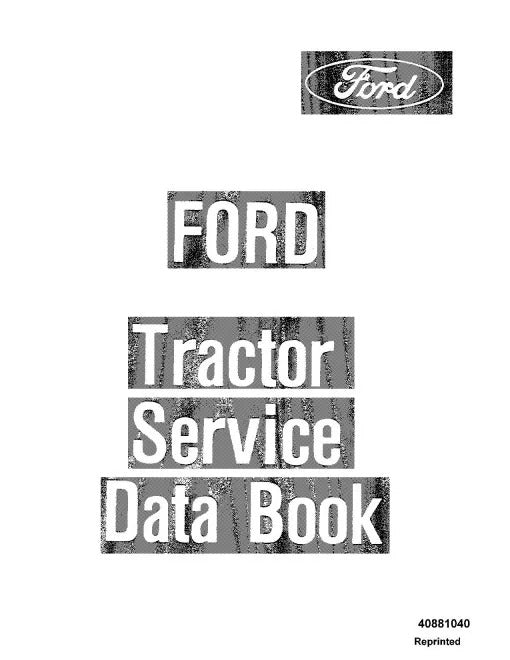 Ford 2600, 3600, 4100, 4600, 5600, 6600, 6700, 7600 and 7700 Tractors Pdf Repair Service Manual (40881040-SE3846)