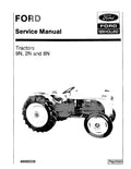 Ford 2N, 8N and 9N Tractors Pdf Repair Service Manual (40000230)