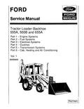Ford 555A, 555B, 655 and 655A Tractor Loaders Backhoe Pdf Repair Service Manual (40055540)