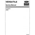 Ford New Holland 2000 Combine Versatile Pdf Repair Service Manual (p. Nb. 43200010)